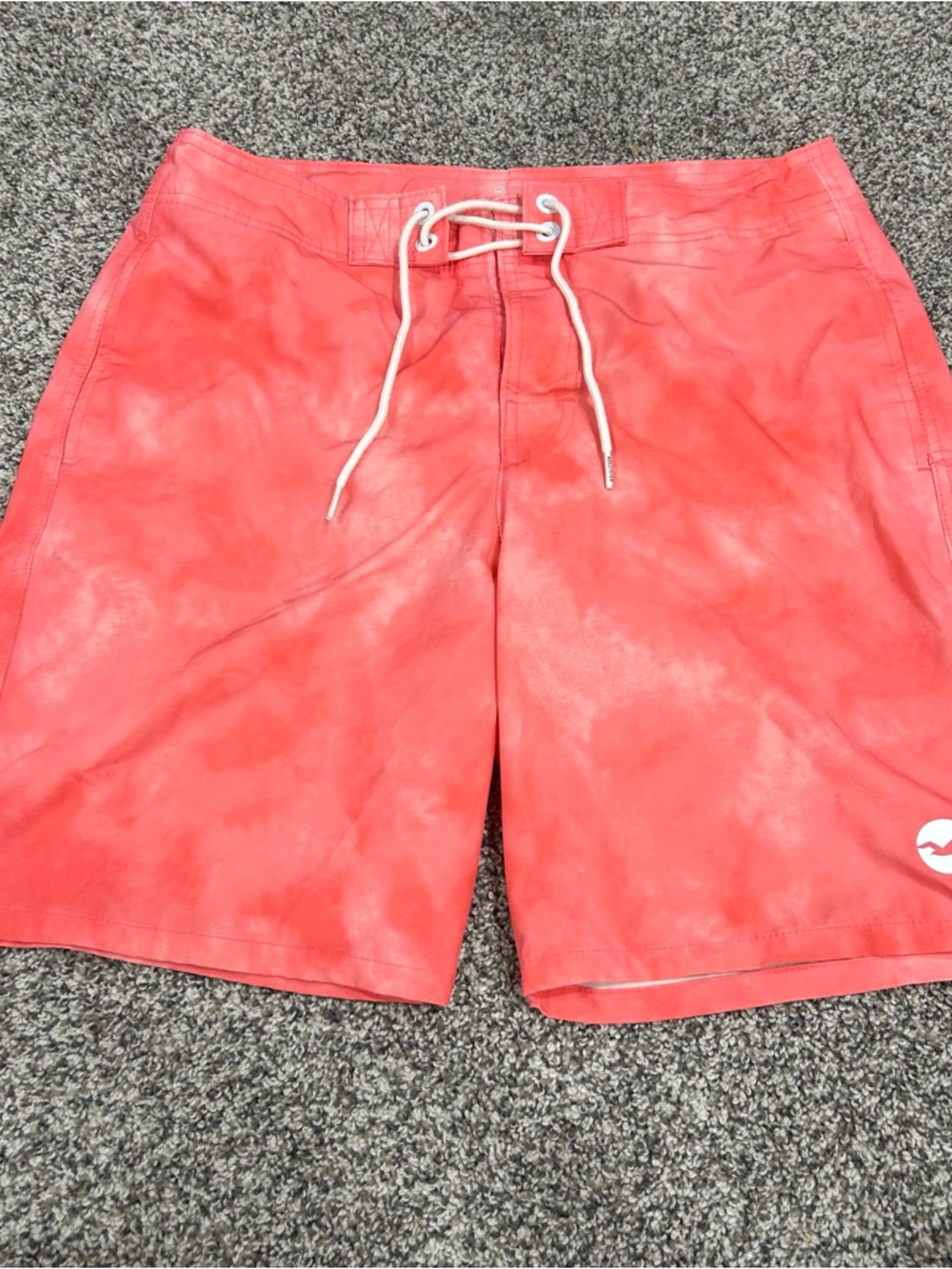 Hollister Board Shorts size 32 Peach Swim Epic Flex Trunks Mesh Lined Beach